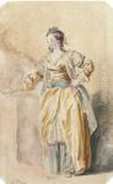 Portrait Of A Girl In Russian Dress - view 1