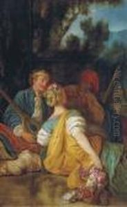 The Fortune Teller by Jean-Baptiste Le Prince