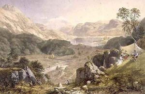 Thirlmere and Wythburn, from The English Lake District, 1853