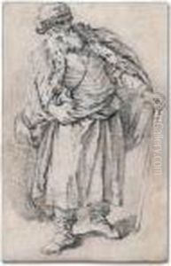 A Russian Peasant by Jean-Baptiste Le Prince
