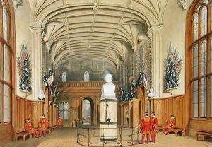 The Guard Chamber, Windsor Castle, 1838