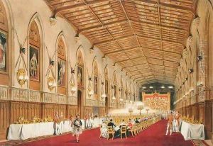 St Georges Hall, Windsor Castle, 1838