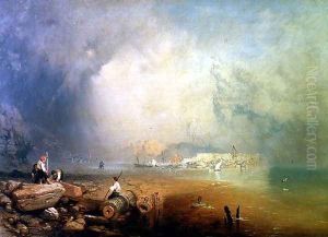 Mediterranean Coastal Scene