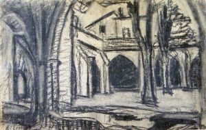 La Cour by Alfred Lesbros