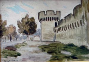 Remparts D'avignon by Alfred Lesbros