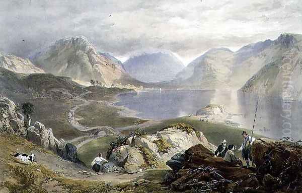 Wast Water, from The English Lake District, 1853 - view 1