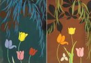 Tulipes by Alfred Lesbros