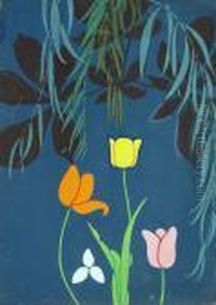 Tulipes Et Coquelicots - view 1