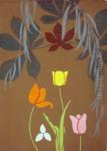 Tulipes Et Feuilles