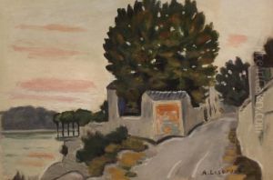 Le Vieux Moulin by Alfred Lesbros