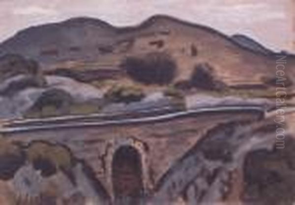 Le Pont Dans La Coline - view 1