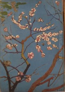 Pecher En Fleur by Alfred Lesbros