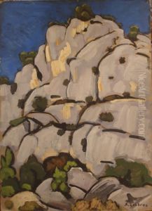 Un Rocher Homerique by Alfred Lesbros