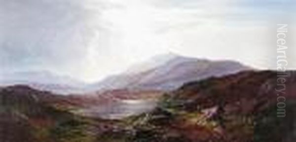 A Highland Lake Landscape - view 1