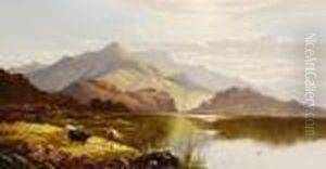 A Highland Loch by Charles Leslie