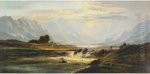 Early Morn On The Colwyn Wales by Charles Leslie