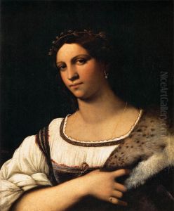 La Fornarina 1512 by Sebastiano Del Piombo