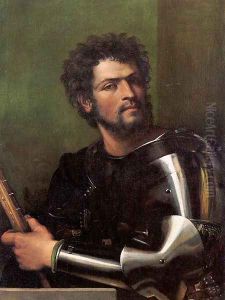 Portrait of a Man in Armor 1512-13 by Sebastiano Del Piombo
