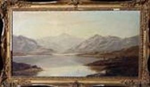 Two Figures At A Lochside Two Figures At A Lochside