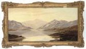Figures Beside A Lake Figures Beside A Lake