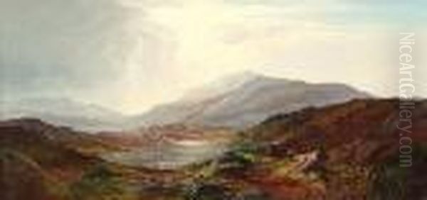 A Highland Loch Landscape - view 1