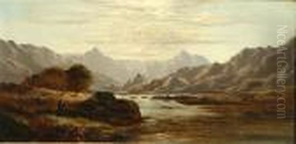 On The Aber, North Wales - view 1