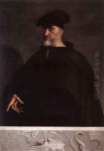 Portrait of Andrea Doria c. 1526 by Sebastiano Del Piombo