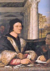Portrait of Ferry Carondelet and his Secretaries 1510-20