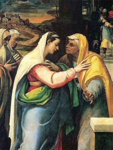 The Visitation 1519-21 by Sebastiano Del Piombo