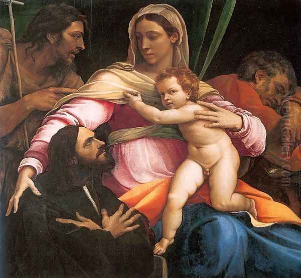 The Virgin and Child with Saints and a Donor 1520 - view 1