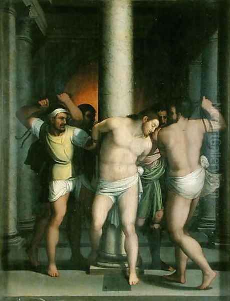 Scourging of Christ at the Pillar - view 1