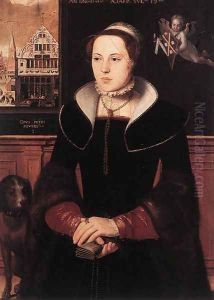Portrait of Jacquemyne Buuck 1551 by Pieter Pourbus