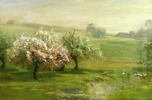 Blossoming Trees - view 1