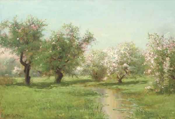 The Orchard in Spring - view 1