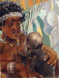 Negress, 1907 by Kuzma Sergeevich Petrov-Vodkin