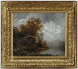 Paysage De Campagne by Theodore Levigne