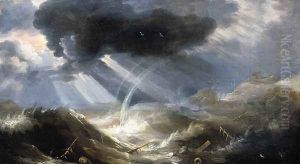 The Great Flood by Bonaventura, the Elder Peeters