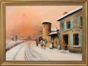 Le Marchand De Vins 
Huile Sur Toile