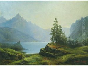 Paysage Au Lac