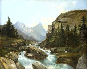 Paysage De Montagne Anime