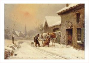 Le Marechal Ferrand Sous La Neige