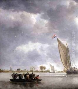 Storm at Sea by Bonaventura, the Elder Peeters