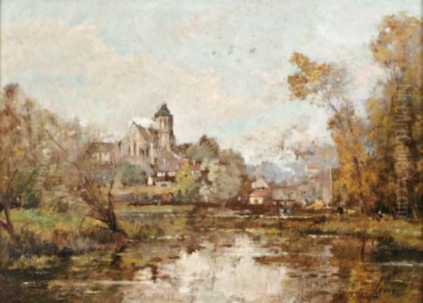 Village De Campagne Au Bord D'uneriviere - view 1