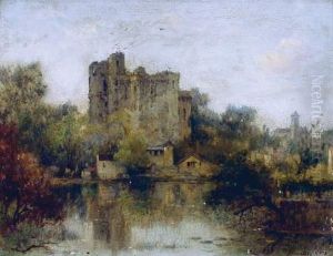 Chateau En Bord De Riviere by Maurice Levis