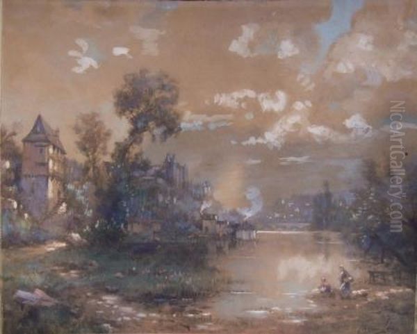 Les Lavandieres - view 1