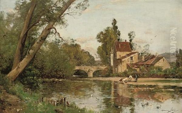 Le Pont De St. Pare Sous Vezelay - view 1