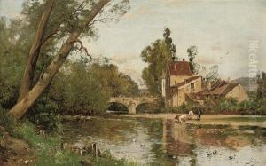 Le Pont De St. Pare Sous Vezelay Le Pont De St. Pare Sous Vezelay