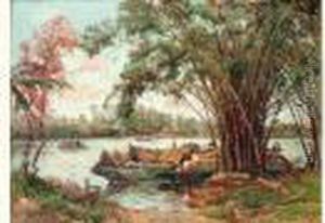Sur Sa Toile D'origine