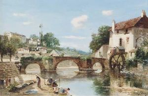 Women Washing Clothes