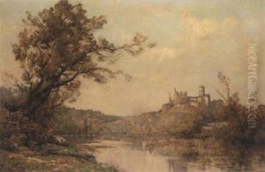 Ruins At Chauvigny